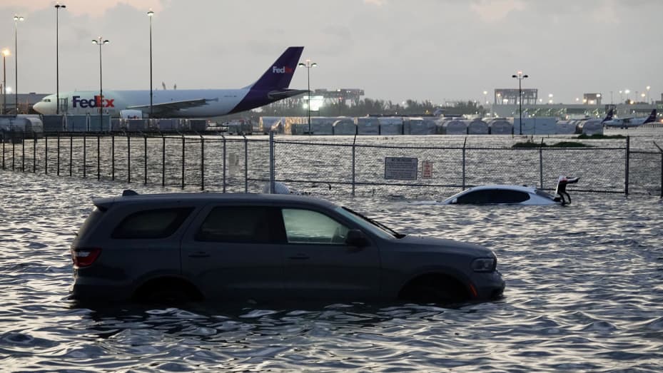 fort lauderdale air port flooded